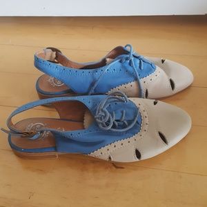 JEFFREY CAMPBELL sling back oxfords 7.5